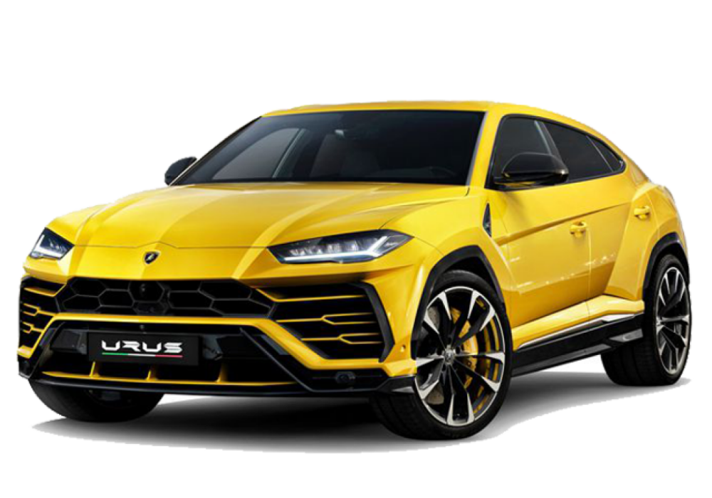 Lamborghini Urus in het Geel